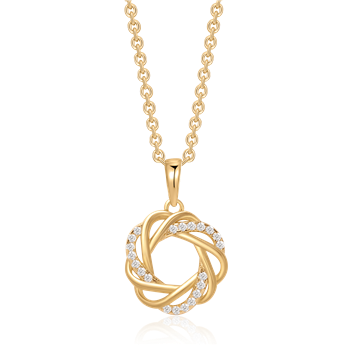 Støvring Design's Sølvforgyldt halskæde