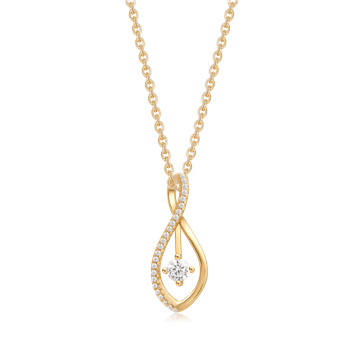 Støvring Design's Sølvforgyldt halskæde