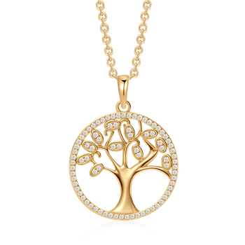 Støvring Design's Sølvforgyldt halskæde