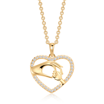 Støvring Design's Sølvforgyldt halskæde