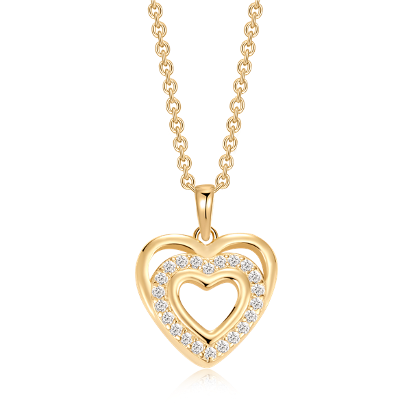 Støvring Design\'s Sølvforgyldt halskæde