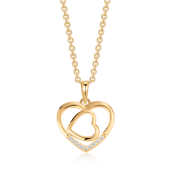 Støvring Design's Sølvforgyldt halskæde