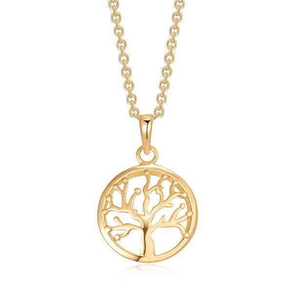 Støvring Design\'s Sølvforgyldt halskæde