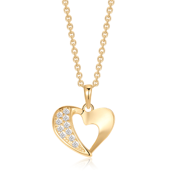 Støvring Design's Sølvforgyldt halskæde