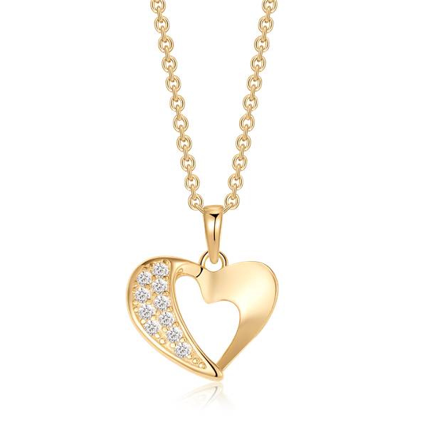 Støvring Design\'s Sølvforgyldt halskæde