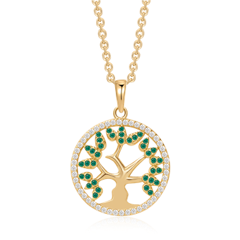 Støvring Design's Sølvforgyldt halskæde