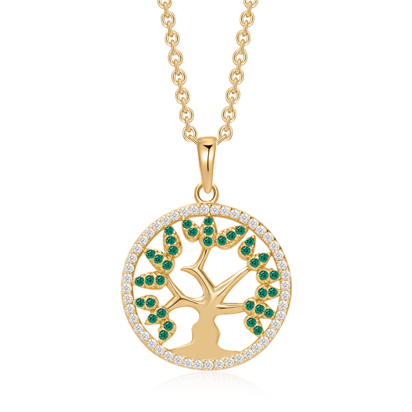 Støvring Design\'s Sølvforgyldt halskæde