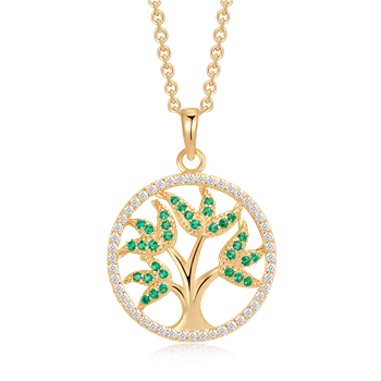 Støvring Design's Sølvforgyldt halskæde