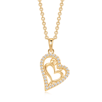 Støvring Design's Sølvforgyldt halskæde