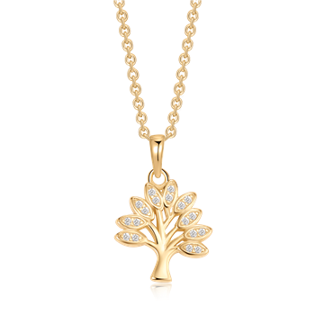 Støvring Design's Sølvforgyldt halskæde