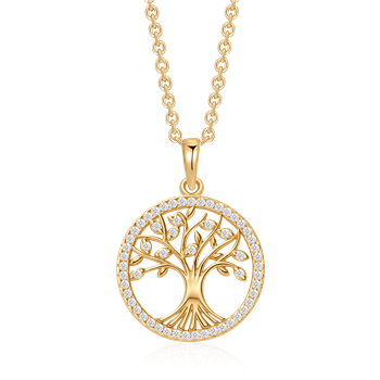 Støvring Design's Sølvforgyldt halskæde