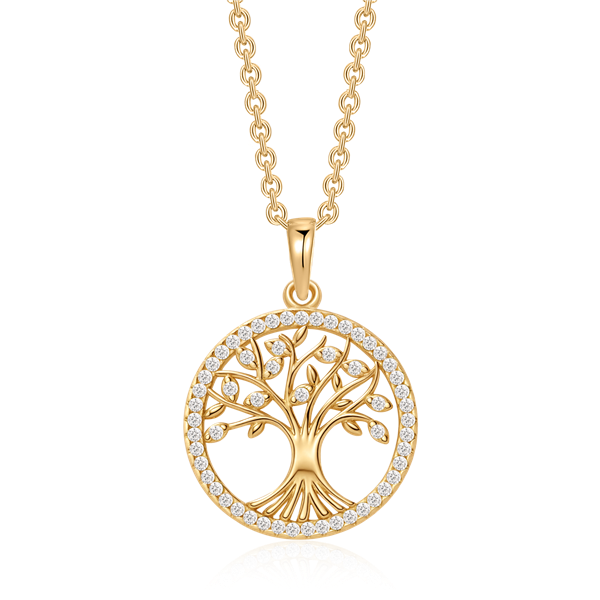 Støvring Design\'s Sølvforgyldt halskæde