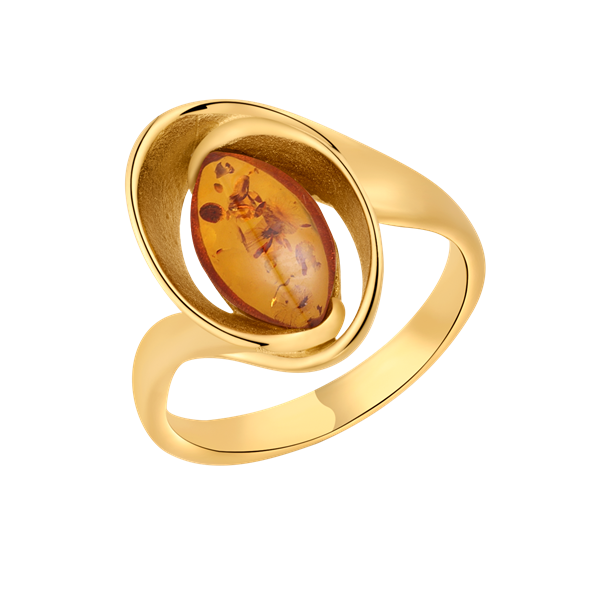 Støvring Design\'s Sølvforgyldt ring