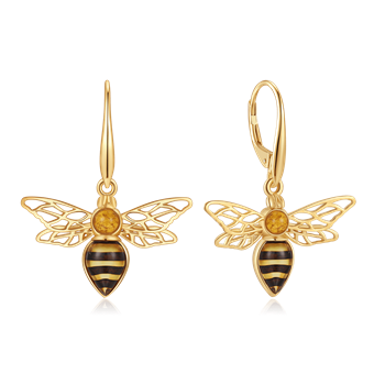 Støvring Design's Sølvforgyldt ørehænger