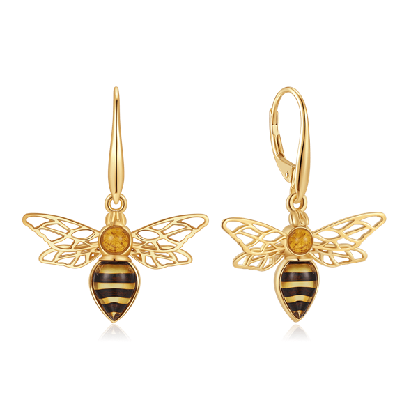 Støvring Design\'s Sølvforgyldt ørehænger