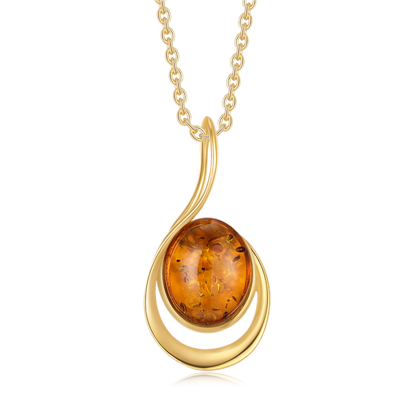 Støvring Design\'s Sølvforgyldt halskæde