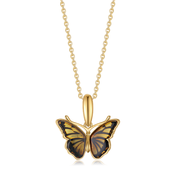 Støvring Design\'s Sølvforgyldt halskæde