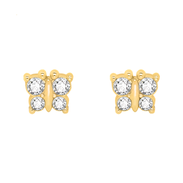 Støvring Design\'s Stål forgyldt ørestik