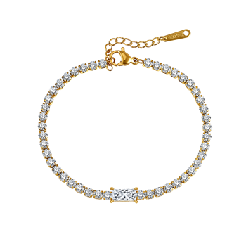 Støvring Design's Stål forgyldt armbånd