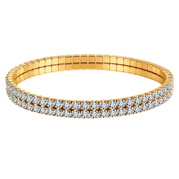Støvring Design's Stål forgyldt armbånd