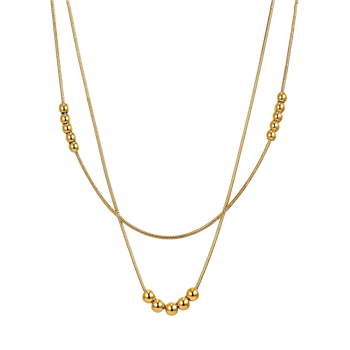 Støvring Design's Stål forgyldt collier