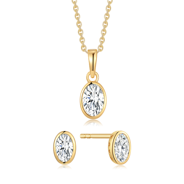 Støvring Design\'s Sølvforgyldt sæt