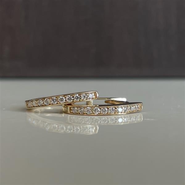 L&G\'s Creol Knæk 14 karat guld med 0,09 ct WSI