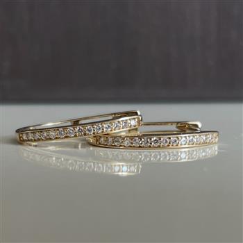 L&G's Creol knæk 14 karat 0,12 ct WSI