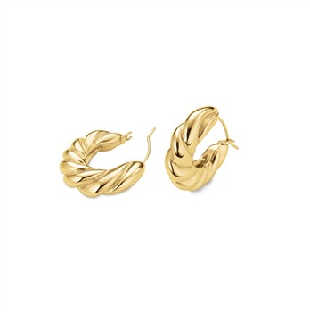 Rosefield's Rosefield Twisted Hoops JETHG-J972