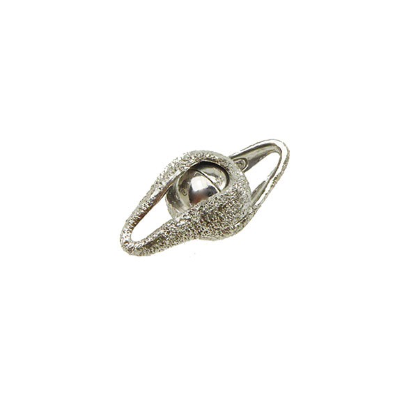 San - Links of Joy\'s Magnetlås - satineret & rhodineret Sterlingsølv Rhodineret