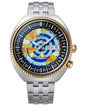 Orient's Orient Revival World Map Diver RA-AA0E08Y