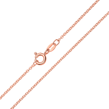Støvring Design's Rosa forgyldt halskæde