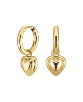 Rosefield's Rosefield Heart Pendant Earrings JEHPG-J985