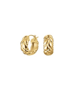 Rosefield's Rosefield Mini Braided Hoops JEMBG-J970