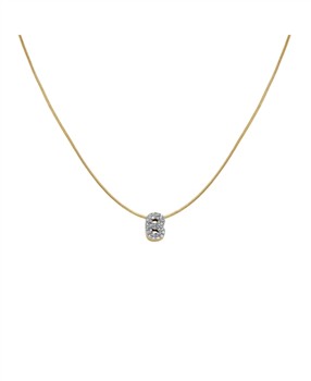 Rosefield's Rosefield Pave Letter B Necklace JNMBG-J1074
