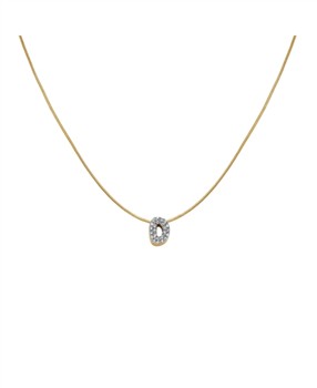 Rosefield's Rosefield Pave Letter D Necklace JNMDG-J1076