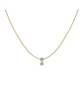 Rosefield's Rosefield Pave Letter I Necklace JNMIG-J1081