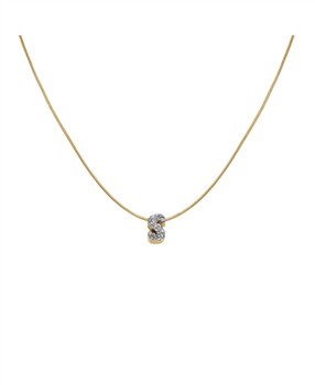 Rosefield's Rosefield Pave Letter S Necklace JNMSG-J1091