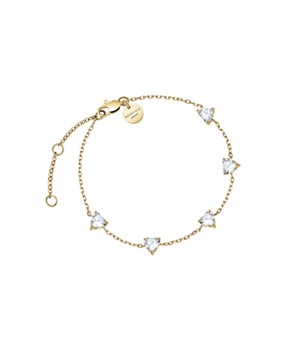 Rosefield's Rosefield Row of Hearts Bracelet JBRHG-J1013