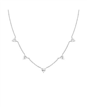 Rosefield's Rosefield Row of Hearts Necklace JNRHS-J1006