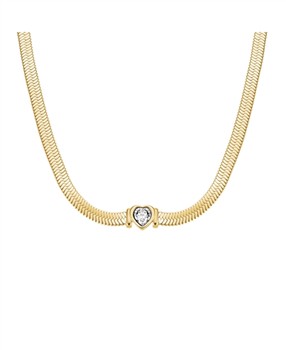 Rosefield's Rosefield Snake Heart Necklace JNSWG-J1002