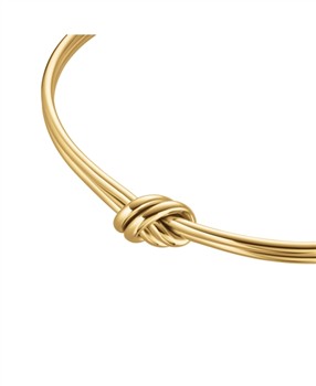 Rosefield's Rosefield Statement Knot Bangle JBSKG-J1061