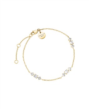 Rosefield's Rosefield Triple Crystal Bracelet JBTCG-J1020