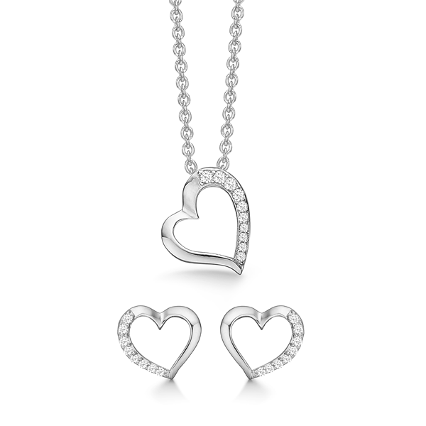 Støvring Design\'s Sølv smykkesæt