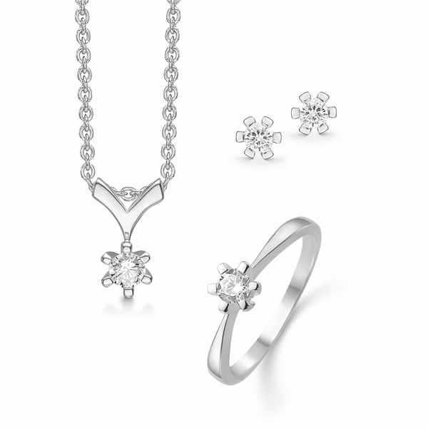 Støvring Design\'s Sølv smykkesæt