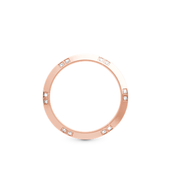 Christina Jewelry & Watches's Topring 12 Hvide Safirer