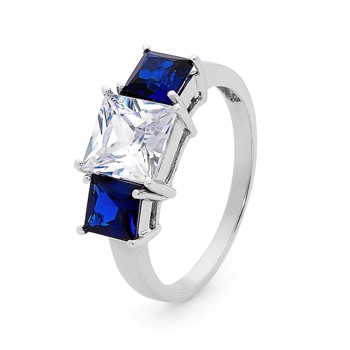 Bee's Ring med safir