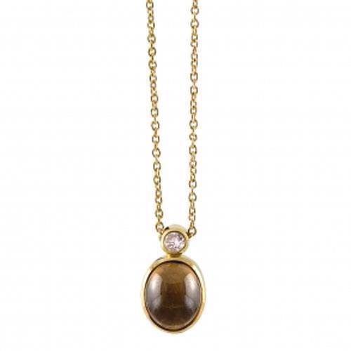 Image of forgyldt sølv Little Princess Collier Blank fra Rabinovich