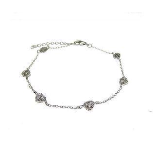 sterling sølv CZ sets & Tennis Bracelets armbånd blank fra San Design