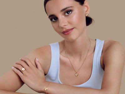 Marguerit smykker til konfirmanden hos Guldsmykket.dk